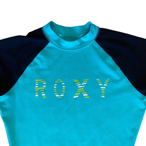 Roxy Rash Guard Swim bikini beach surf Small - Picture 2 of 8
